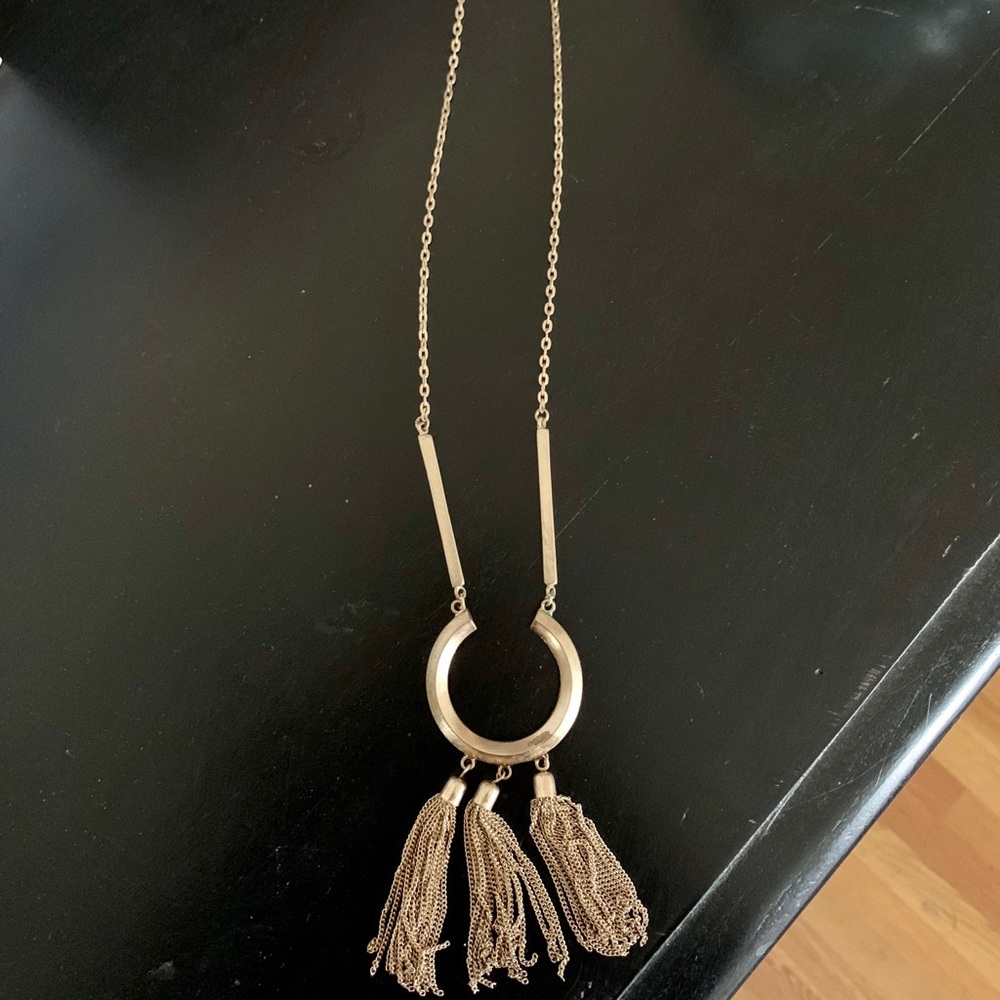 Long Gold Necklace